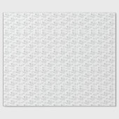 Cadeau Les fourmis sur le papier d'emballage de la plage (Plat)