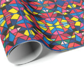 Cadeau L'étoile de David dans le verre tendu - Papier d'e (Coin rond)