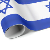 Cadeau L'étoile de David papier enveloppé Hanoukka (Coin rond)