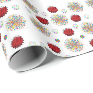 Cadeau Licence de papier à envelopper brillant