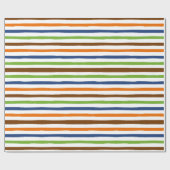 Cadeau Lignes papier d'emballage (Plat)