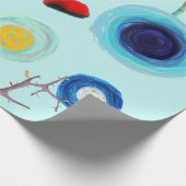 Cadeau Lin Papier floral (Coin)