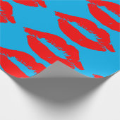 CADEAU LIPS ROUGE KISS WRAPPER PAPIER (Coin)