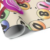 Cadeau Lire Bingo Wrapper Papier (Coin rond)