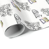 Cadeau Liste de styles papier d'emballage (Coin rond)