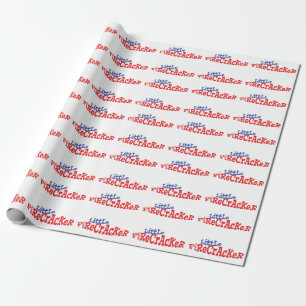 Cadeau Little Firecracker Quart de Juillet papier d'embal
