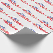 Cadeau Little Firecracker Quart de Juillet papier d'embal (Coin)