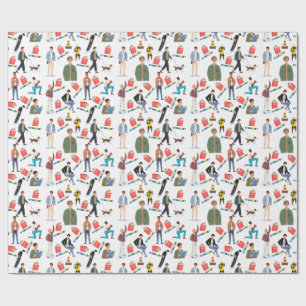 Cadeau Livre Boyfriend Wrapper Papier