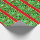 Cadeau Lizard Dreaming Christmas Enveloppement Papier (Coin)