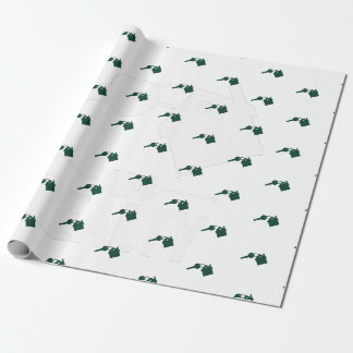 Cadeau Logo de l'agence immobilière Papier papier tissu