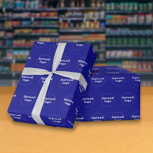 Cadeau Logo d'entreprise Motif sans couture papier à enve