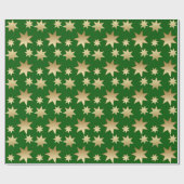 Cadeau L'or tient le premier rôle le papier vert (Plat)
