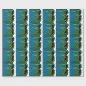 Cadeau L'orignal et l'élan dans le papier d'enveloppement (Plat)