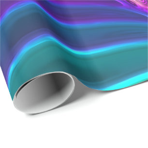 Cadeau Lotus Motif Verre Art 5A Papier à envelopper