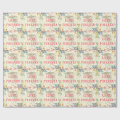 Cadeau Love Forever Wrapper Papier (Plat)