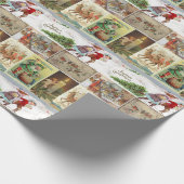 Cadeau Lutin de papier d'emballage de Noël (Coin)