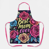 Cadeau Luxe Bloemen Populair Collectie Schort (Voorkant)