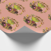 Cadeau M. Ribbitson Papier d'emballage de vacances (Coin)