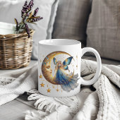 Cadeau magique pour elle - Tasse à café Fée et Lun