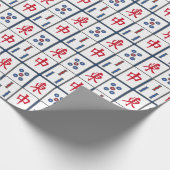 Cadeau Mahjong Carreaux de jeu Design Wrapper Papier (Coin)