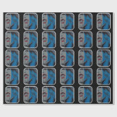 Cadeau "Maîtresse de vampire" sur le papier d'emballage (Plat)