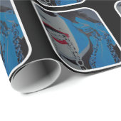 Cadeau "Maîtresse de vampire" sur le papier d'emballage (Coin rond)