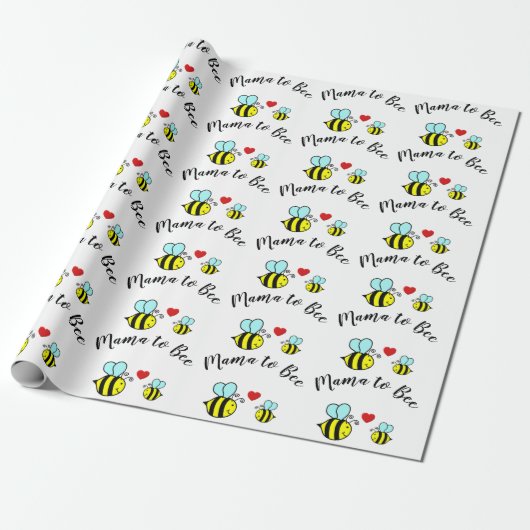 Cadeau Mama to Bee - Envelopper le papier (Déroulé)