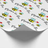Cadeau Mama to Bee - Envelopper le papier (Coin)
