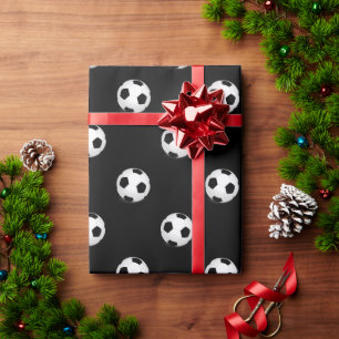 Cadeau Manger Sleep Soccer Ball Wrapper Papier