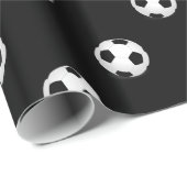 Cadeau Manger Sleep Soccer Ball Wrapper Papier (Coin rond)