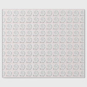 Cadeau Marches de temps sur le papier d'emballage (Plat)