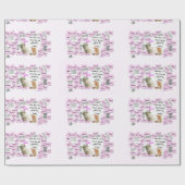 Cadeau Mariage Anniversaire Célébration Papier d'envelopp (Plat)