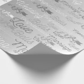 CADEAU MARIAGE BELLS WRAPPER PAPIER (Coin)
