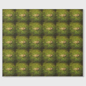 Cadeau Marmotte de fond dans un papier d'emballage (Plat)