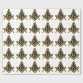 CADEAU MASONS WRAPPER PAPIER (Plat)