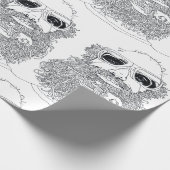 Cadeau Matt avec un oiseau en son papier d'emballage de (Coin)