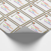 Cadeau Médecin emballant du papier (Coin)