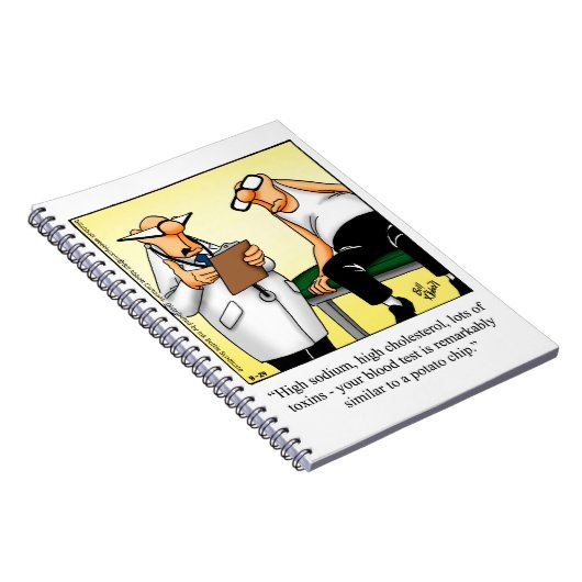 Cadeau Médicale Humour Carnet (Côté Droit)