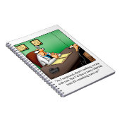 Cadeau Médicale Humour Carnet (Côté Droit)