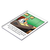 Cadeau Médicale Humour Carnet (Côté gauche)