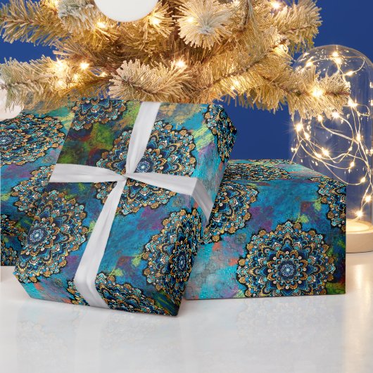 Cadeau Méditation Mandala Papier d'enveloppement (Vacances)