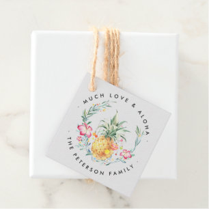 Cadeau Mele Kalikimaka Étiquettes cadeaux de vacances