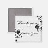 Cadeau Merci - Aimant (Recto/Verso)