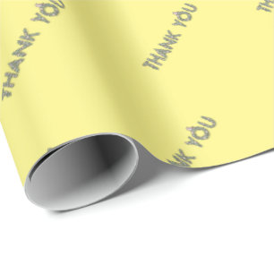 Cadeau Merci Floral Papier Motif embouteillé