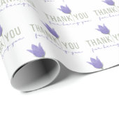 Cadeau Merci Pour Être Vous Envelopper Du Papier (Coin rond)