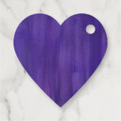 Cadeau Merci violet abstrait mariage - étiquettes cadeaux (Dos)