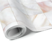 Cadeau Mère du papier d'enveloppement de perle (Coin rond)