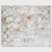 Cadeau Mère du papier d'enveloppement de perle (Plat)