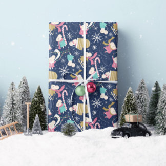 Cadeau Merry Little Mice - Noël- Papier à envelopper