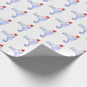 Cadeau Mers d'hippocampe et papier d'emballage de (Coin)